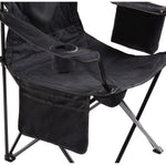 Coleman Camping Chair with Built-In 4-Can Cooler - Comfortable Outdoor Chair with Cold Drink Storage