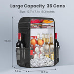 Large Capacity Cooler Backpack - Keep Your Refreshments Cold and Fresh Anywhere, Anytime