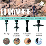 TrailBuddy Trekking Poles