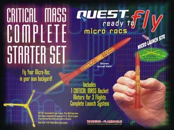 RTF Micro Critical Mass (1)Rocket Starter Set HAZ