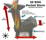 Rocket Stove Tent Heater