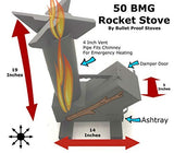 Rocket Stove Tent Heater