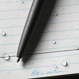 Rite in the Rain Weatherproof Black Metal Clicker Pen