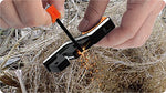 6-In-1 Pocket Knife Sharpener & Survival Tool, with Fire Starter & Whistle