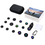 Phone Camera Lens Kit, 9 in 1 Zoom Universal Telephoto Lens