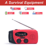 Solar Emergency Dynamo Hand Crank - Radio, Flashlight, Phone Charger