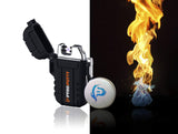 Windproof Waterproof Lighter KIT with Pyro Putty fire Starter Bundle