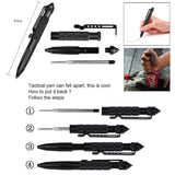 Military Tactical Pen, Professional Self Defense Pen, Emergency Glass Breaker Pen