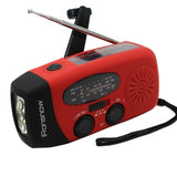 Solar Emergency Dynamo Hand Crank - Radio, Flashlight, Phone Charger