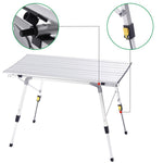 Camp Field Camping Table with Adjustable Legs