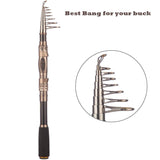 Carbon Fiber Telescopic Fishing Rod