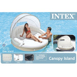 Inflatable Island Lounge with Canopy