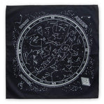 Star Chart Survival Bandana with Glow in The Dark Ink