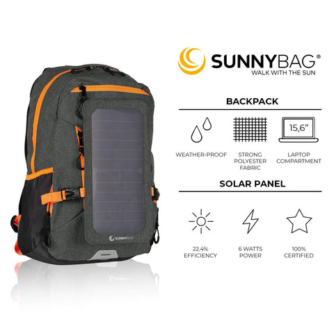 Sunnybag Explorer+ Solar Backpack