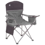 Coleman Portable Camping Quad Chair with 4-Can Cooler