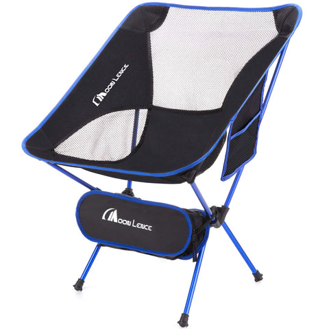 Outdoor Ultralight Portable Folding Chairs with Carry Bag Heavy Duty