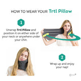 Trtl Pillow - Scientifically Proven Super Soft Neck Support Travel Pillow