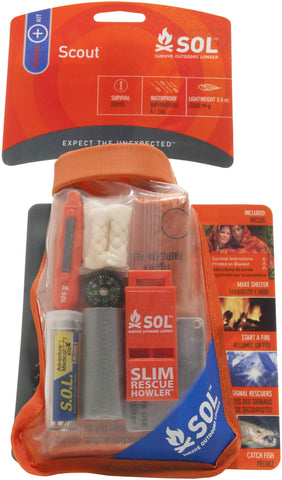 S.O.L Survive Outdoors Longer Scout Survival Kit