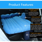 Inflatable Camping Bed with Pillow for the Car