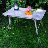 Camp Field Camping Table with Adjustable Legs