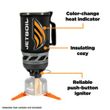 Jetboil Flash Camping Stove Cooking System, Carbon