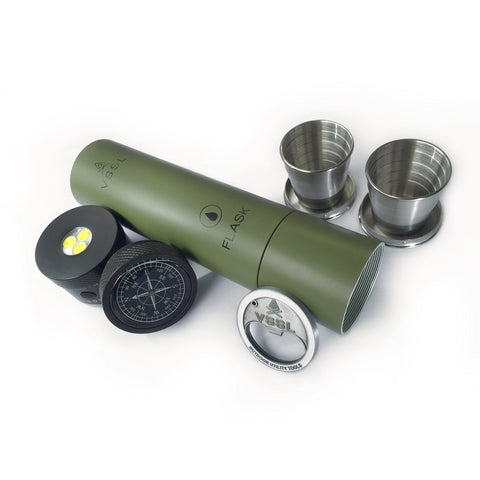 VSSL Flask with Built-in Flashlight