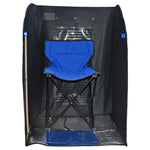 Portable Personal Sauna with FAR Infrared Carbon Panels, Heated Floor Pad, Canvas Chair