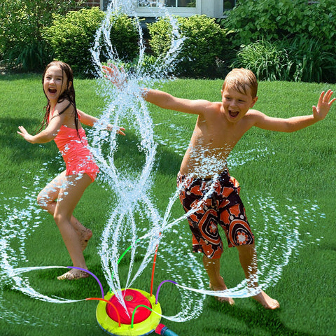 Tidal Storm Hydro Swirl Spinning Sprinkler Outdoor Sprinkler Toy